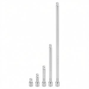 Fervi Ball Head <b>Extension</b> 5pc Set Metric <b>Socket</b> Wrench <b>Extensions</b> - Product Image 2