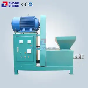 Professional green charcoal briquette molding processing machine saw dust briquette making machine with best price