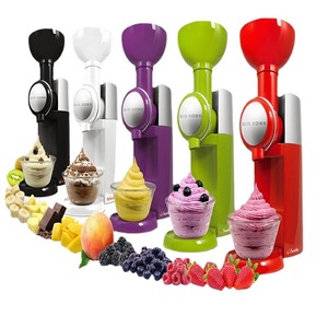 Venta al por mayor pequeño uso doméstico máquinas de helado de servicio suave EE. UU. 110 V 220V máquina de helado de fruta fresca - Product Image 2