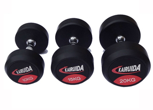 Musculation <span class=keywords><strong>Sport</strong></span> Poids Musculation Polyuréthane Haltère avec Lasering Logo Personnalisé Pu Haltère <span class=keywords><strong>pour</strong></span> Home Gym - Product Image 5