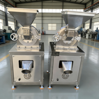 Moulin à disques multifonction en acier inoxydable pour céréales, maïs, herbes sèches, pulvérisateur industriel