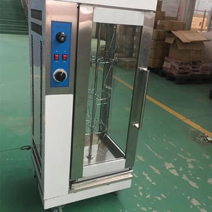 <span class=keywords><strong>Rôtissoire</strong></span> de <span class=keywords><strong>poulet</strong></span> à gaz de service professionnel en acier inoxydable avec roues <span class=keywords><strong>rôtissoire</strong></span> à porte en verre pour restaurant - Product Image 5