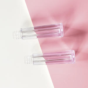 Envase Transparente de 3.5ML para Brillo Labial, Envase Cosmético de Marca Privada, Tubos de Brillo Labial con Tapa de Lazo - Product Image 3