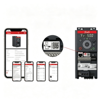 Dan.foss memproduksi Inverter frekuensi variabel rendah, konverter AC Drive 380V Model FC-360HSK5T4E20H2BXCOXXSXXXXAXBX