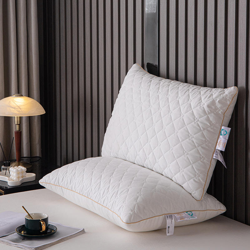 หมอนบุนวมลายถั่วเหลืองเนื้อละเอียด