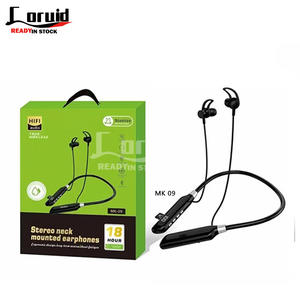 Qualité Africa Beat pour Oarimo OR-240 ou 251 MK-07 MK MK08 MK 09 23218 <span class=keywords><strong>Sport</strong></span> Neck-hanging Earbuds Hanging BT Headset - Product Image 1