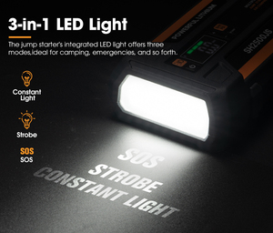 Draagbare 4-In-1 2500a Multifunctionele Batterij Booster 12V Auto <span class=keywords><strong>Jump</strong></span> <span class=keywords><strong>Starter</strong></span> Met Luchtcompressor - Product Image 6