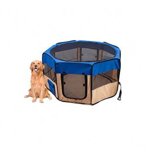 Corral Plegable para Mascotas Grandes, de Venta Caliente, con Malla Transpirable y Tela Oxford Resistente a los Arañazos - Product Image 2