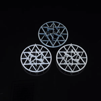 Säurebeständige Reinigungsturm-Einlagen aus Kunststoff PP/PVC/CPVC/PTFE 90mm Schneeflockenring für Absorptionstürme