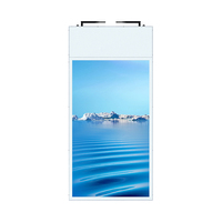 Écran d'affichage à LED intérieur personnalisé de 43 pouces affiche miroir affichage à LED pour centre commercial utiliser un écran publicitaire