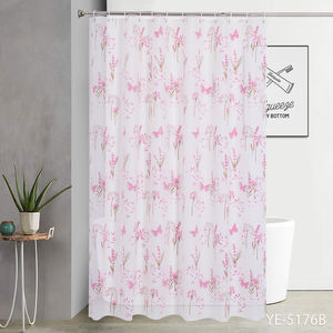 Ensemble <span class=keywords><strong>de</strong></span> <span class=keywords><strong>rideau</strong></span> <span class=keywords><strong>de</strong></span> <span class=keywords><strong>douche</strong></span> en plastique <span class=keywords><strong>Transparent</strong></span> moderne BOEN <span class=keywords><strong>motif</strong></span> carré pour un usage domestique pour salle <span class=keywords><strong>de</strong></span> bain imprimé hôtel <span class=keywords><strong>de</strong></span> marque - Product Image 6