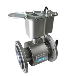 Hóa học nước công nghiệp pin-Powered điện từ lưu lượng kế chống ăn mòn điện từ nước lưu lượng kế - Product Image 4