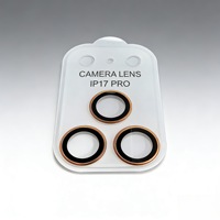 Nouveau 2026 – Film de protection d'objectif d'appareil photo anti-reflet AR, couleur originale, transparent 3D, couverture intégrale pour iPhone 18 Pro Max (vente en gros)