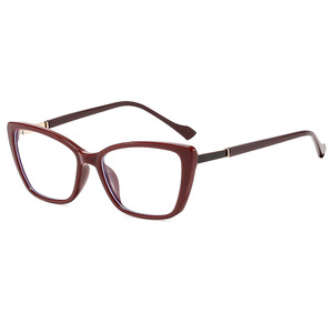 Cat Eye Tr90 <b>Eyeglasses</b> <b>Frames</b> For Women Anti Blue Light Full Rim Resin Lens Lightweight Fashionable Design 2025 - Product Image 3