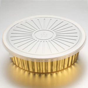 ภาชนะบรรจุอาหารฟอยล์สำหรับทอดไก่อลูมิเนียมขนาดใหญ่เกรดอาหารขนาด2200มล. ภาชนะบรรจุอาหารฟอยล์อลูมิเนียมฟอยล์ - Product Image 4