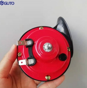 Super-honking กันน้ำ12V/24V <span class=keywords><strong>แตร</strong></span>อากาศดัดแปลงลำโพงดิสก์วูฟเฟอร์เหล็กดีไซน์รูปหอยทาก - Product Image 2