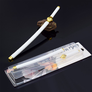 Alliage <span class=keywords><strong>de</strong></span> Zinc <span class=keywords><strong>Tout</strong></span> Métal Petit Jouet Épée <span class=keywords><strong>Bleach</strong></span> Zaraki Kenpachi Zaraki Kenpachi Nozarashi 26cm 56g Mini Katana - Product Image 2