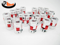 Acoplamientos de eje elástico de aleación de aluminio OEM personalizables Acoplamientos de mordaza flexible KTR con mordaza elástica