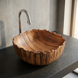 Évier de cuisine en céramique rectangulaire à poser, lavabo décoratif en céramique avec motif floral, articles sanitaires décoratifs d'Inde - Product Image 1