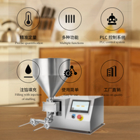 Nouvelle machine semi-automatique pour glaçage de gâteaux, remplissage de crème pour éclairs, beignets, pâtisseries, lait, eau, farine, noix, maïs