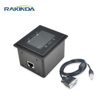 Escáner de código QR programable automático de montaje fijo OEM RD4500 módulo Lector de código de barras de escaneo automático resistente 2D RS232 USB en Stock