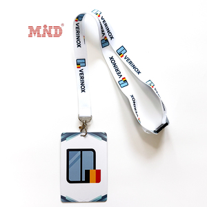 カスタムプラスチックPVC従業員<span class=keywords><strong>ID</strong></span>カードデジタル印刷バッジストラップ付きNFC名刺 - Product Image 3
