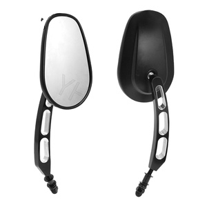 Pour Harley Road King Sportster 1200 883 Fat Boy S Dyna Super Glide pièces de moto rétroviseur latéral Spiegel - Product Image 3