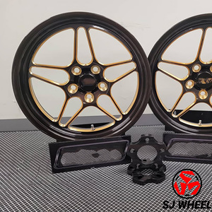 Jantes forgées Beadlock SJ 15x10J 17x4.5J 17x5J 18x5J 17x10J 17x11J 4*100 5*114.3 5*120 pour <span class=keywords><strong>Nissan</strong></span> <span class=keywords><strong>GTR</strong></span> Honda Hellcat Charger SRT - Product Image 2