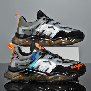 Zapatos de armadura Mech de moda Nuevos zapatos casuales de suela gruesa en nuevos colores Zapatos en línea de moda - Product Image 2