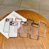 Casing Ponsel Magnetik Bergelombang untuk iPhone 17 Pro, Aksesoris Logam Gradasi Tekstur Bergelombang untuk iPhone 18 Pro, Casing Anti Jatuh