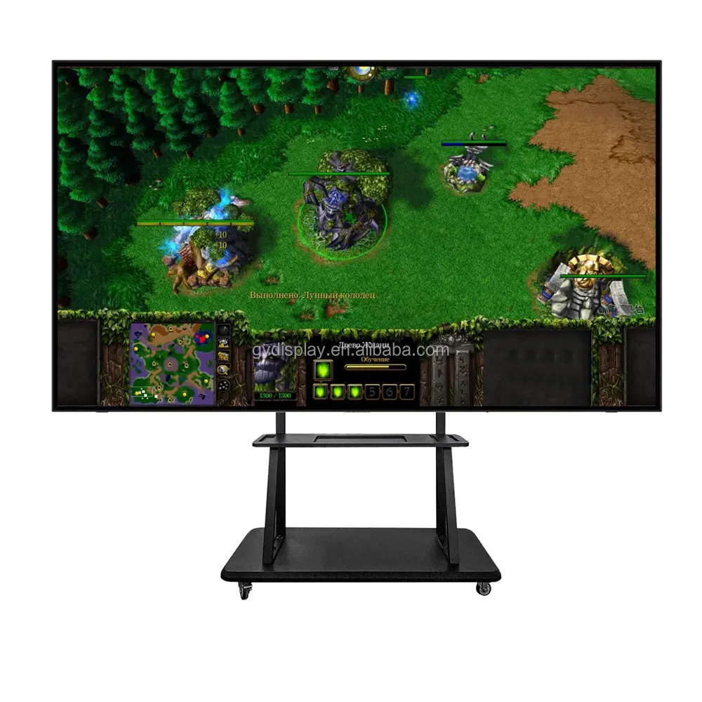 من المصنع شاشة LCD مقاومة للتشقق مقاس 85 بوصة شاشة ربط lcd كبيرة لجدار الفيديو لعرض الألعاب على نطاق واسع ، آلة ألعاب