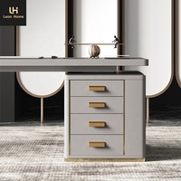 Mobilier de bureau de luxe moderne avec chaise, livraison gratuite, OEM