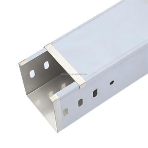 Plateau de câbles industriel en acier inoxydable Plateau d'échelle perforé pour la construction et la pose de câbles Plateau durable en acier inoxydable - Product Image 4