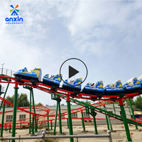 Manège familial en plein air pour parc d'attractions, équipement de construction en acier pour centre commercial et fête foraine