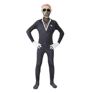 Costume de cosplay Hongbo Mingchuang, combinaison Panthère Noire, pour enfants de 8 à 13 ans, en polyester, pour jeux de rôle sur scène, Halloween, anime - Product Image 4
