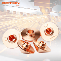 Tête de découpe laser à fibre 28 mm M11 à double et simple couche avec buse en cuivre, pièces de rechange pour la découpe de l'acier