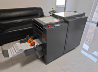 Machine à relier les livrets à point de selle automatique S33+30 à double tête de fil avec coupe-bordures