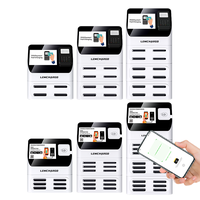 Nouveauté 2026 Distributeur automatique de batteries externes pour restaurants avec système de point de vente, 8 emplacements, station de recharge de téléphones portables, kiosque de location, fabricant