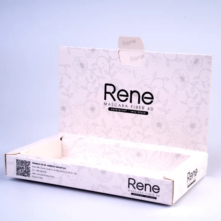 Özel kozmetik kağıdı kutusu beyazlatma yüz kremi karton uçucu yağ Roll-on parfüm doğal temizlik kişisel bakım paketi kutusu