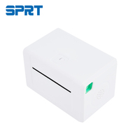 Putih 3-inch Thermal Label stiker Printer saham Barcode Printer
