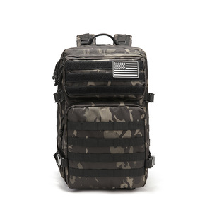 Custom Large Capacity 45l <b>Tactical</b> Attack Camouflage <b>Backpack</b> for Outdoor Sports and Mountaineering Popular 3p Genre <b>Backpack</b> - Product Image 6