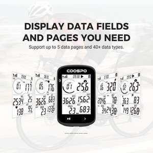 COOSPO CS300 <b>Wireless</b> <b>Cycling</b> GPS Bike <b>Computer</b> 2.6 LCD Screen BLE5.0 IPX5 Waterproof Road Map Navigation Customizable Display - Product Image 3