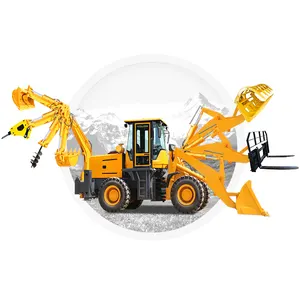 Wheel Shovel Backhoe Loader Telescopic Arm Price List Attachment In China