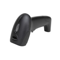 Lecteur de scanner de codes à barres QR portable et robuste, filaire et anti-poussière, filaire et bon marché, Plug and Play avec support