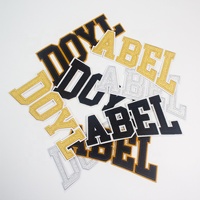 Presse à chaud numérisation Services de broderie lettres de Logo brodées personnalisées patchs appliques pour vêtements