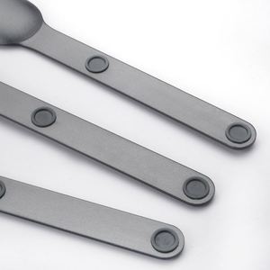 Magware ชุดตั้งแคมป์กลางแจ้งแบบพกพาสามชิ้นทำจากอลูมิเนียมแม่เหล็กมีดส้อมช้อนสำหรับเดินทาง - Product Image 5