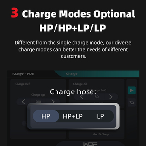 Système de climatisation automobile R1234YF, machine de récupération et de remplissage de réfrigérant de climatisation X880, équipement de remplissage 1234yf - Product Image 5