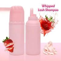 Shampoo et nettoyant moussant pour extensions de cils Neelash Private Label Vegan 100ml, crème fouettée, écologique et sans cruauté, pH 8.5