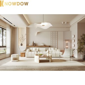 Design <span class=keywords><strong>d</strong></span>'intérieur minimaliste KNOWDOW, mobilier élégant, tons neutres, espaces sans <span class=keywords><strong>d</strong></span>ésordre pour une vie contemporaine - Product Image 2