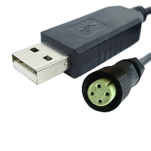 Walkie Talkie Cable  ,  TTL 3V3 PVC 2m Non-Shielded Computer Wire End Debug Flash Download Upgrade Cable